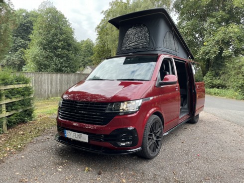 VW T6.1 Tranquility Campervan Fortana Red 150PS Auto